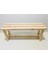 Natural Ahşap Bank Wooden Bench 2
