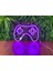 Playstation Oyun Kolu Neon LED Işıklı Tablo 1