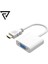 CA-4553 Beyaz HDMI To VGA Dönüştürücü Adaptör 1