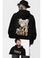 Monkey D. Luffy Nika Gear 5 Sırt Baskılı Kapüşonlu Sweatshirt, Unisex Oversize Anime Baskılı Hoodie 1