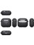 Airpods 4 Kılıf Uyumlu Airbag 05 Silikon-Siyah 2