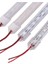 Alüminyum Kasalı Çubuk Bar LED 12V 72 Ledli 5730 Şeffaf Cam Grow LED Full Spectrum Bitki Yetiştirme Ledi 1