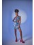 Mini Boy Crop Model Bandanalı Efila Takım Mavi 1