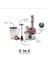 6 Bıçaklı Cam Mutfak Robotu Uzun Blender Ayaklı 2500W Turbolu Güçlü Motor, Çırpma, Dilimleme, Doğrama, Blender, Karıştırma, Onerous Mutfak Tartısı Hediye 5