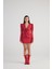 Puantiyeli Mini Wilma Etek Kırmızı 1
