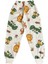 Erkek Çocuk Pamuklu Şardonlu Krem Safari Baskılı Pijama Takımı 2