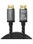 Q-HDMI211 HDMI Kablo 1.5mt 2.1V 8k Altın Uçlu Örgülü 1