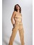 Crop Model Balenli Saten Maddy Büstiyer Bej 3