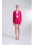 Oversize Düğme Kapamalı Comfy Gömlek Pembe 2