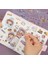 Sevimli Etiket / Sticker Rastgele 20 Yaprak 3