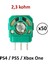 50 Adet 2.3k Ps4 Ps5 Xbox One Mikro Direnç Potans Micro Switch Yeşil 1