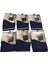 Erkek boxer 6'lı ekonomik paket pamuklu cotton modal lacivert slim fit yumuşak esnek nefes alabilen penye kumaş BBE6-2L 1
