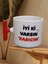 "iyiki Varsın Karıcım" Çift Taraf Yazılı Kupa Kahve Bardağı (Kırmızı T) 1