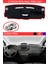Citroen Berlingo 2008-2017 Için Uygun Torpido Koruma Halısı Siyah Kenar Renk Kırmızı 1