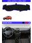 Opel Astra F 1991-1997 Için Uygun Torpido Koruma Halısı Siyah Kenar Renk Mavi 1