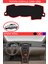 Toyota Coralla 2000-2006 Için Uygun Torpido Koruma Halısı Siyah Kenar Renk Kırmızı 1