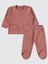 Kız Bebek Pijama Takımı 1-6 Ay Kiremit 1