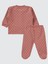 Kız Bebek Pijama Takımı 1-6 Ay Kiremit 2