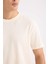 %100 Pamuk New Regular Fit Bisiklet Yaka Basic Düz Kısa Kollu Tişört V7699AZ25SP 5