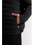 Slim Fit Dar Kesim Dik Yaka Fermuarlı Mont D7497AX25SP 5