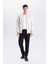 Slim Fit Süet Bomber Mont Ceket Dar Kesim Kolej Yaka Fermuarlı Çift Cepli Mevsimlik Baharlık Hafif A3866AX25SP 2