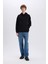 Boxy Fit Kapüşonlu Sırt Baskılı Sweatshirt D8021AX25SP 2