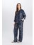 Wide Leg Geniş Bol Paça Desenli Yüksek Rahat Palazzo Pantolon C4042AX25SP 2