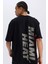 Defactofit Nba Miami Heat Oversize Geniş Kalıp Bisiklet Yaka Sporcu Kısa Kollu TIŞÖRT E0067AX25SP 1