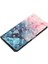 Xiaomi Redmi Için A4 5G Kılıf Pu Deri Cüzdan Telefon Kapağı 3D Desen Baskı-Pembe Mavi Mermer (Yurt Dışından) 2