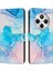 Xiaomi Redmi Için 14C 4G-14R 5G-A3 Pro 4G-Poco C75 4G Mermer Desen Pu Deri Cüzdan Telefon Kapağı-Pembe-Yeşil (Yurt Dışından) 1