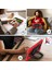 Xiaomi Pad 7 Pro - Pad 7 Kılıf Silikon+Pc Tablet Kılıfı-Kırmızı - Siyah (Yurt Dışından) 5