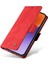Xiaomi 15 Kılıf Için Pu Deri Cüzdan Telefon Kapağı Cilt Dokunmatik Duygu-Kırmızı (Yurt Dışından) 5