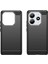 Xiaomi Redmi Note 14 5G Kılıf Karbon Fiber Doku Tpu Fırçalanmış Telefon Kapağı-Siyah (Yurt Dışından) 3