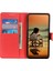 Xiaomi Redmi Note 14 Pro 4G Cüzdan Kılıf Pu Deri Telefon Kapağı Litchi Doku-Kırmızı (Yurt Dışından) 3