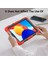 Xiaomi Redmi Pad Se 4G 8.7 Inç Kılıf El Kayışı Pc + Silikon Tablet Kapağı Pet Ekran Koruyucu Ile-Kırmızı (Yurt Dışından) 4