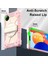 Xiaomi Redmi Pad Se 4G 8.7 Inç Kılıf Silikon + Pc Tablet Kapağı Kullanışlı Kayış-Gül Altın Için (Yurt Dışından) 5
