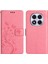 Xiaomi Redmi Note 14 Pro 5G Kılıf Pu Deri Telefon Cüzdan Kılıfı Askı-Pembe (Yurt Dışından) 1
