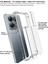 Xiaomi 14T Pro Kılıf Pc + Tpu Darbeye Dayanıklı Şeffaf Telefon Kapağı Için (Yurt Dışından) 4