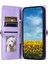 Xiaomi 15 Pro Için Askılı Cüzdan Telefon Kılıfı-Mor (Yurt Dışından) 2