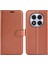 Xiaomi Redmi Note 14 Pro 5G Kılıf Litchi Doku Darbeye Dayanıklı Deri Cüzdan Telefon Kapağı-Kahverengi (Yurt Dışından) 1