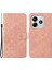 Xiaomi Redmi Note 14 5G Kılıf Etnik Stil Telefon Cüzdan Kılıfı Askı-Pembe (Yurt Dışından) 1
