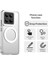 Xiaomi 14 Kılıf için MagSafe PC+TPU+PET Anti-Drop Telefon Kılıfı ile Uyumlu-Beyaz (Yurt Dışından) 4