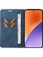 Xiaomi 15 Kılıf Deri Cilt-Dokunmatik Telefon Kapağı Için Manyetik Otomatik Emilmiş-Mavi (Yurt Dışından) 2