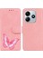 Xiaomi Redmi Note 14 5G-14 4G Pu Deri Telefon Kılıfı Baskılı-Pembe (Yurt Dışından) 1