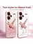 Xiaomi Redmi Note 13 Pro+ 5G Kılıf Dragonfly Tpu Çiçekler Parıltılı Telefon Kapağı-Mavi (Yurt Dışından) 2