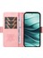 Xiaomi Redmi Için Not 14 Pro 5G-Not 14 Pro+ 5G Kılıf Pu Deri Cüzdan Telefon Kapağı Cilt Dokunmatik Duygu-Pembe (Yurt Dışından) 2