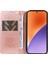 Xiaomi 15 Kılıf Manyetik Kapatma Deri Telefon Kapağı Için Litchi Doku-Gül Altın (Yurt Dışından) 2