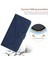 Xiaomi 15 Pro Kılıf Için Pu Deri Flip Telefon Kapağı Cilt Dokunmatik Çizgiler Baskı-Mavi (Yurt Dışından) 3