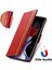 Xiaomi Redmi Note 14 Pro 5G Kılıf Cüzdan Ekleme Pu Deri Kapak-Kırmızı (Yurt Dışından) 5