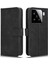 Xiaomi 15 Için Skin-Feel Anti-Drop Cüzdan Kapaklı Telefon Kapağı-Siyah (Yurt Dışından) 1